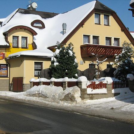 Penzion Albina - Restaurace Vysoké nad Jizerou エクステリア 写真