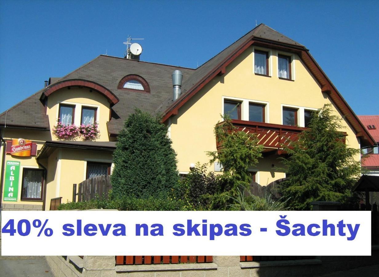 Penzion Albina - Restaurace Vysoké nad Jizerou エクステリア 写真